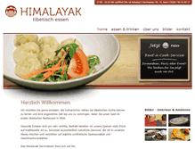 Tablet Screenshot of himalayak.de